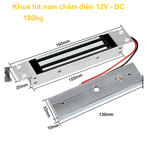 Khóa điện nam châm hít khuyến mãi